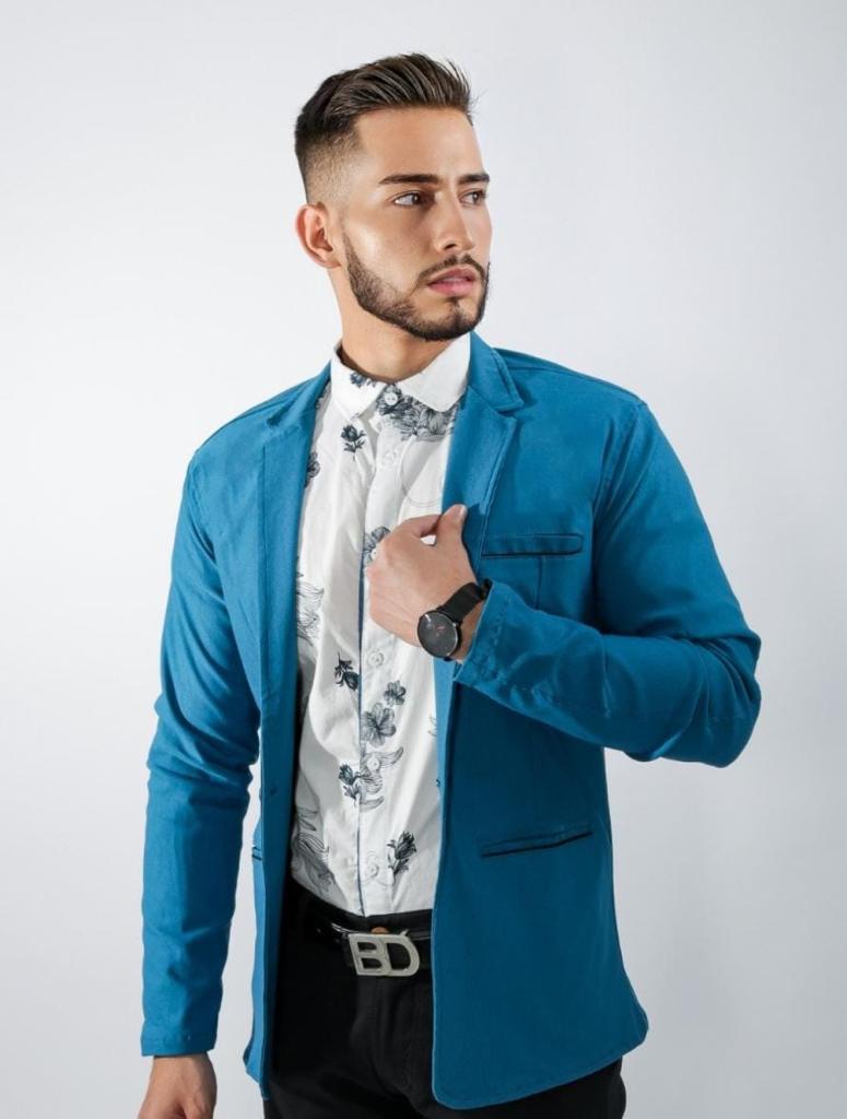 Blazer Slim De Caballero N105 elegante