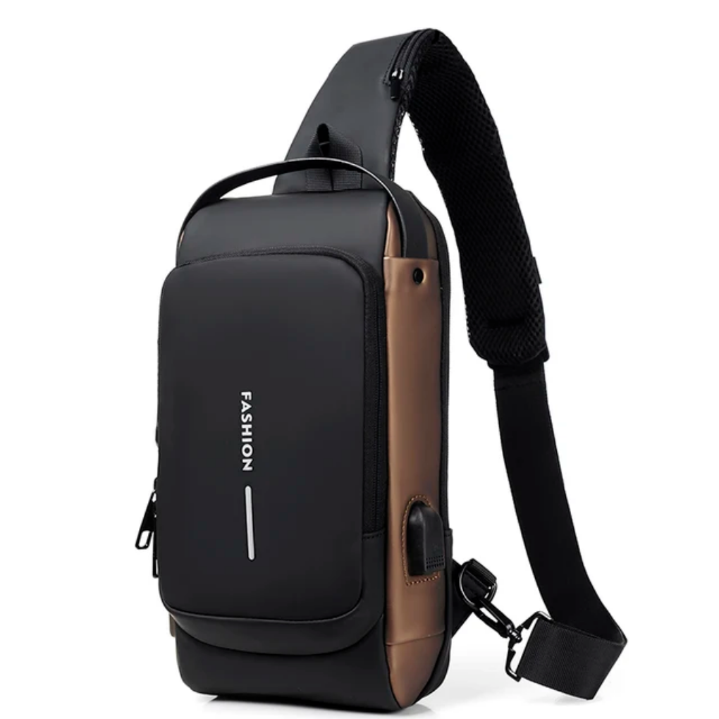Bolso Bandolera Antirrobo vista frontal
