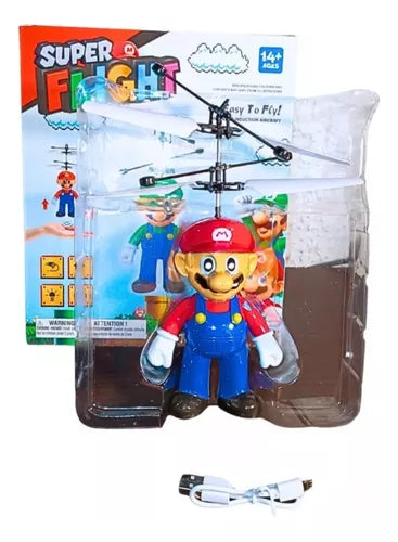 Dron Mario Con Luces LED