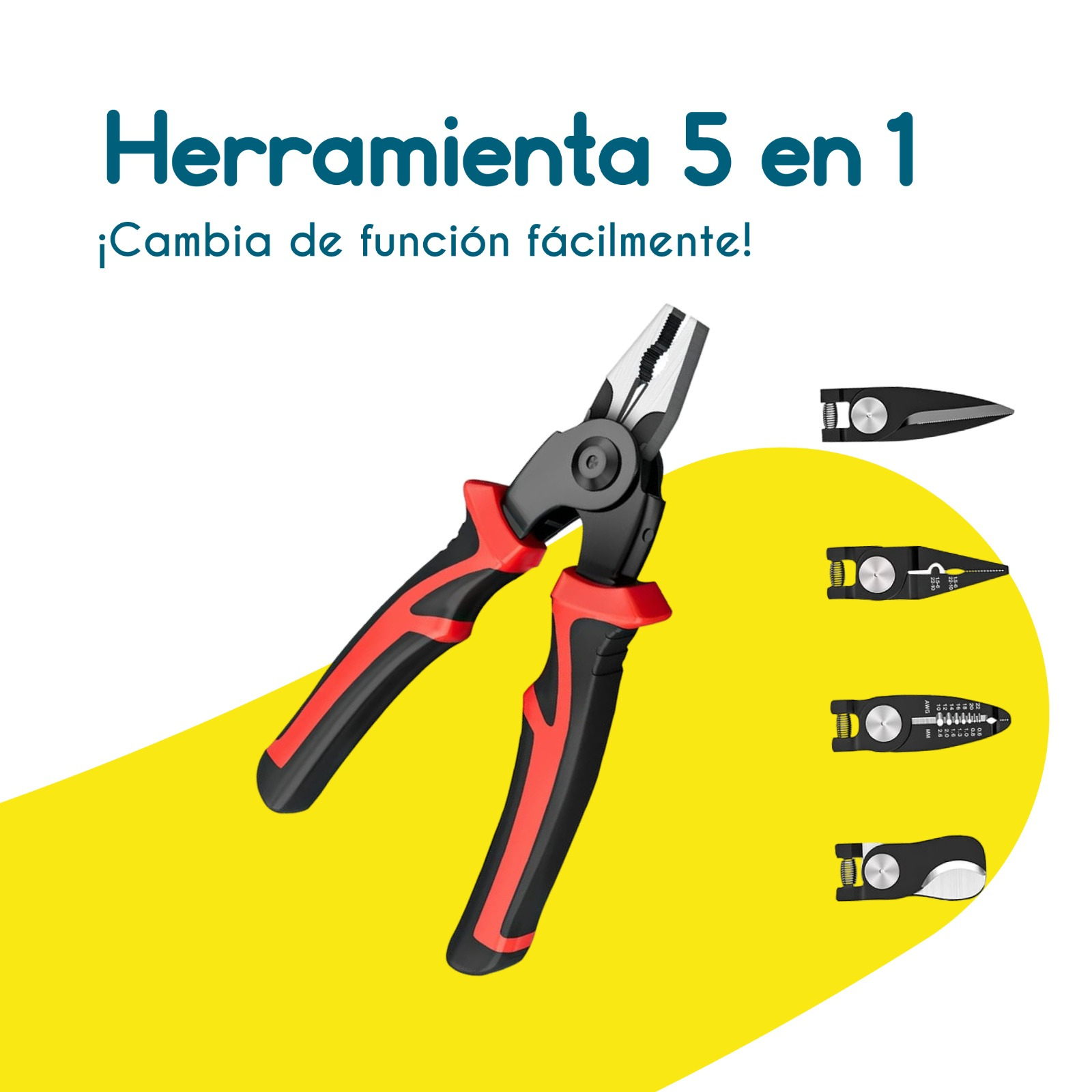 Alicate Ultrasolver 5 En 1 profesional